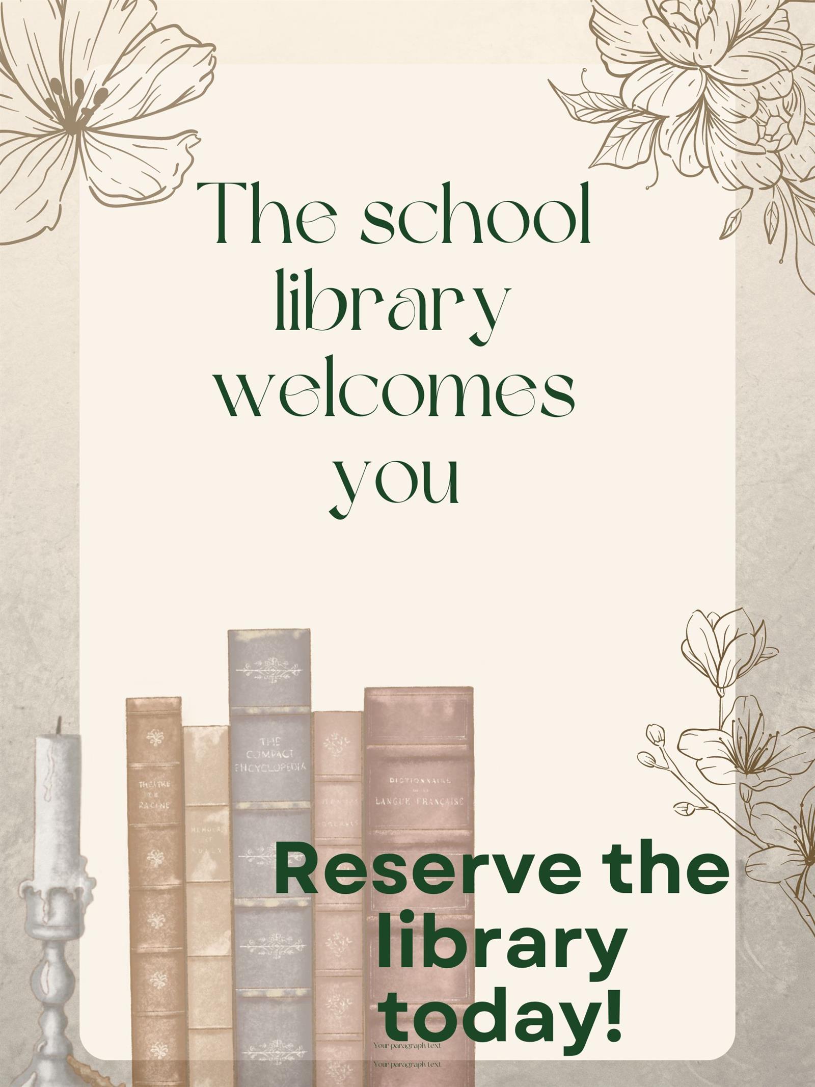 Library Scheduling